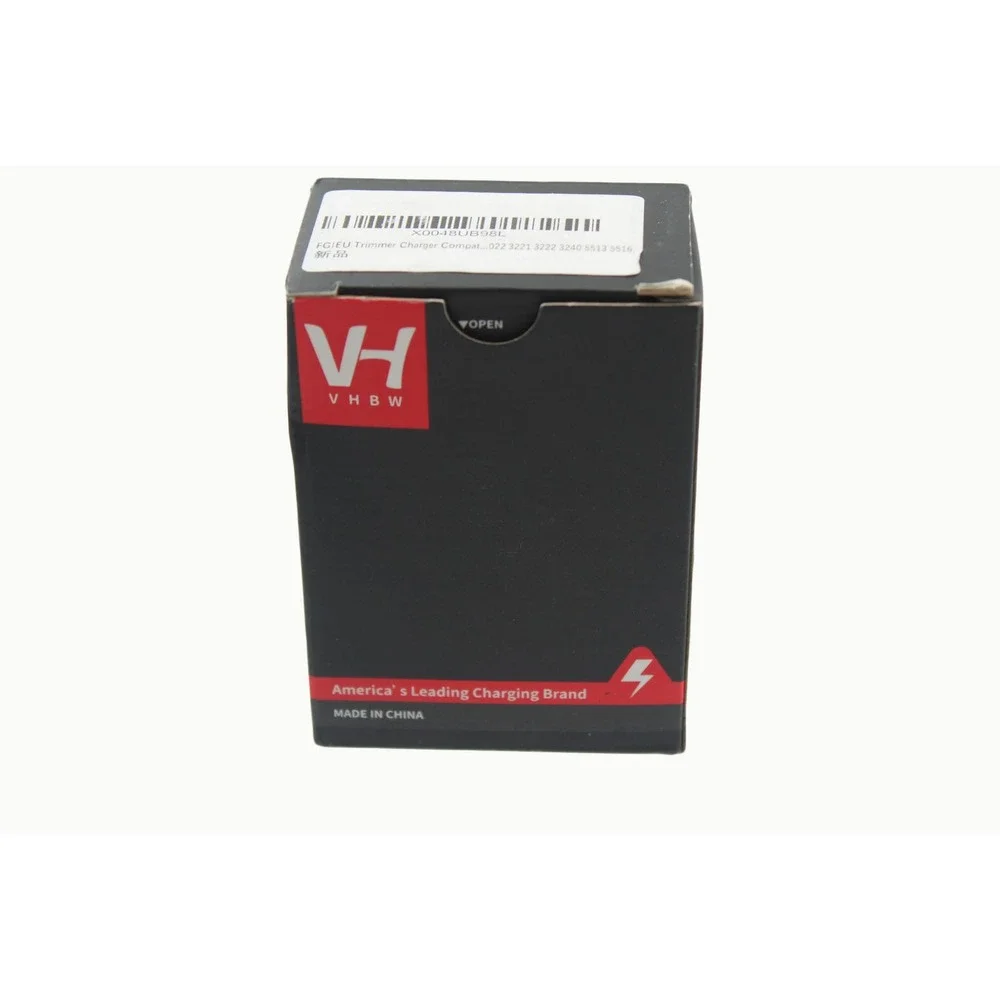 VHBW Trimmer Charger AC Adapter GT-1250 2.3V 750mA for 3221 3222‎ 3240 5513 5516